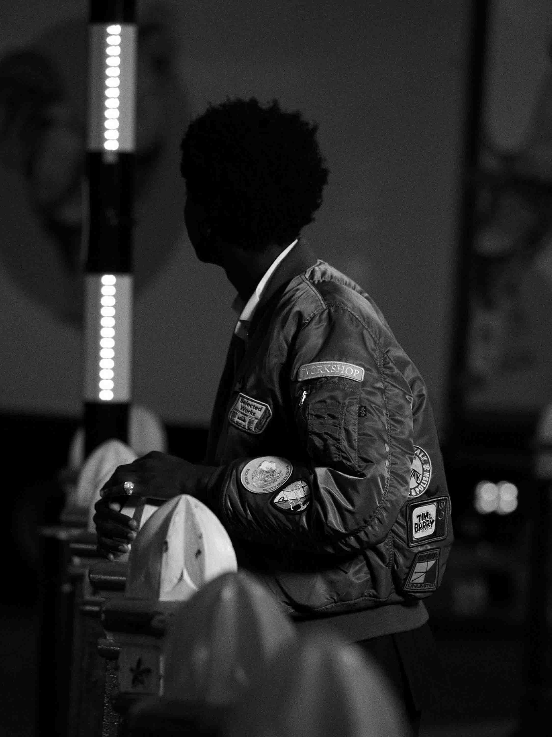 BUNNEY X ALPHA MA-1 BOMBER JACKET - Image 4