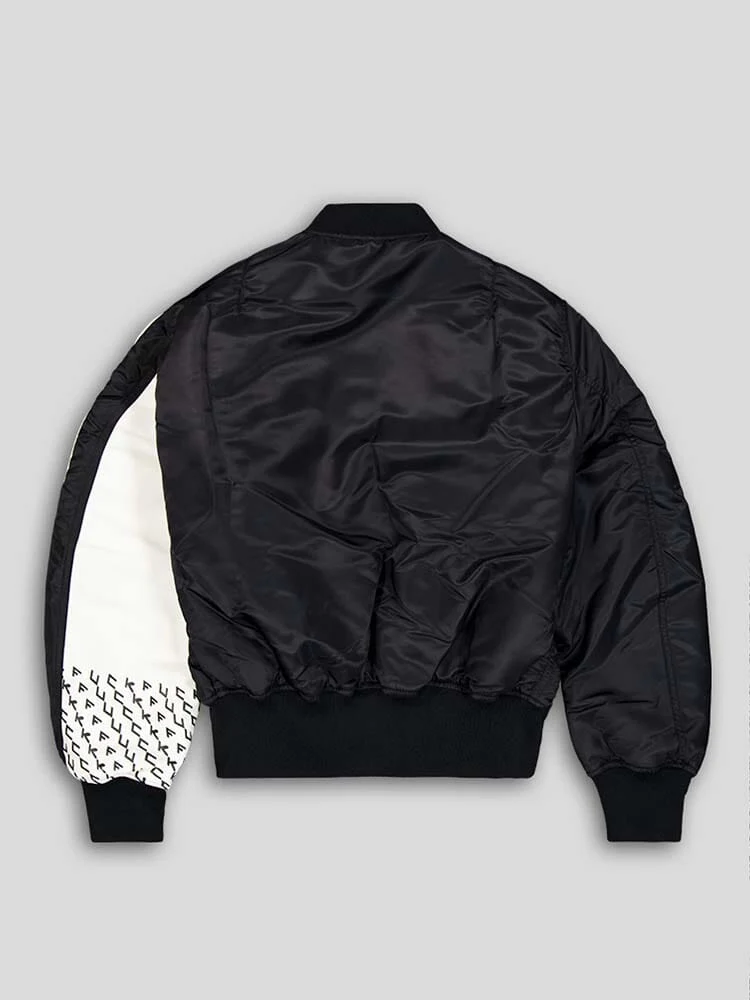 ALPHA X UNDERCOVER THE SHEPHERD MA-1 BOMBER JACKET - Image 7