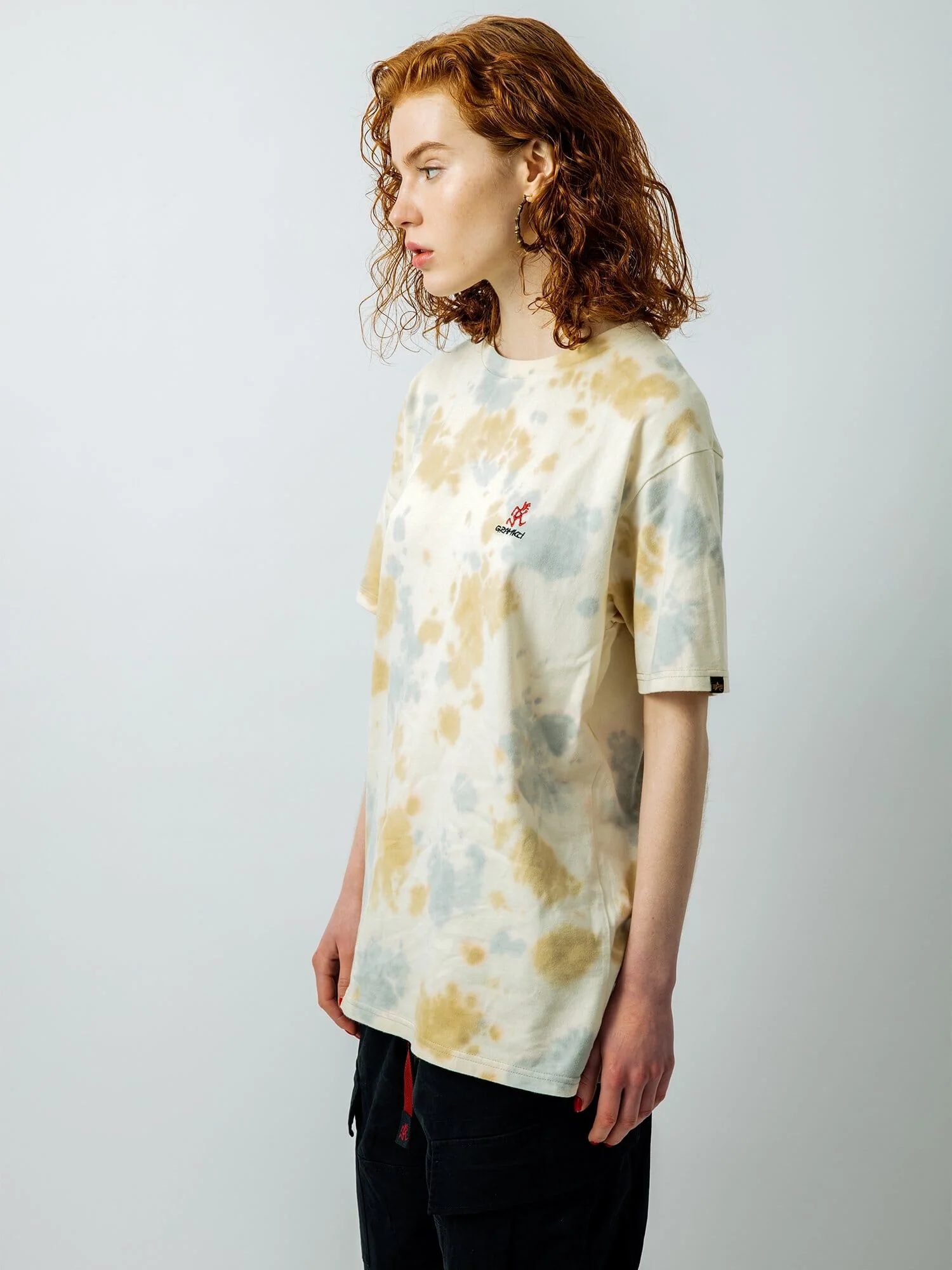 GRAMICCI X ALPHA COTTON CAMO TIE DYE TEE - Image 3