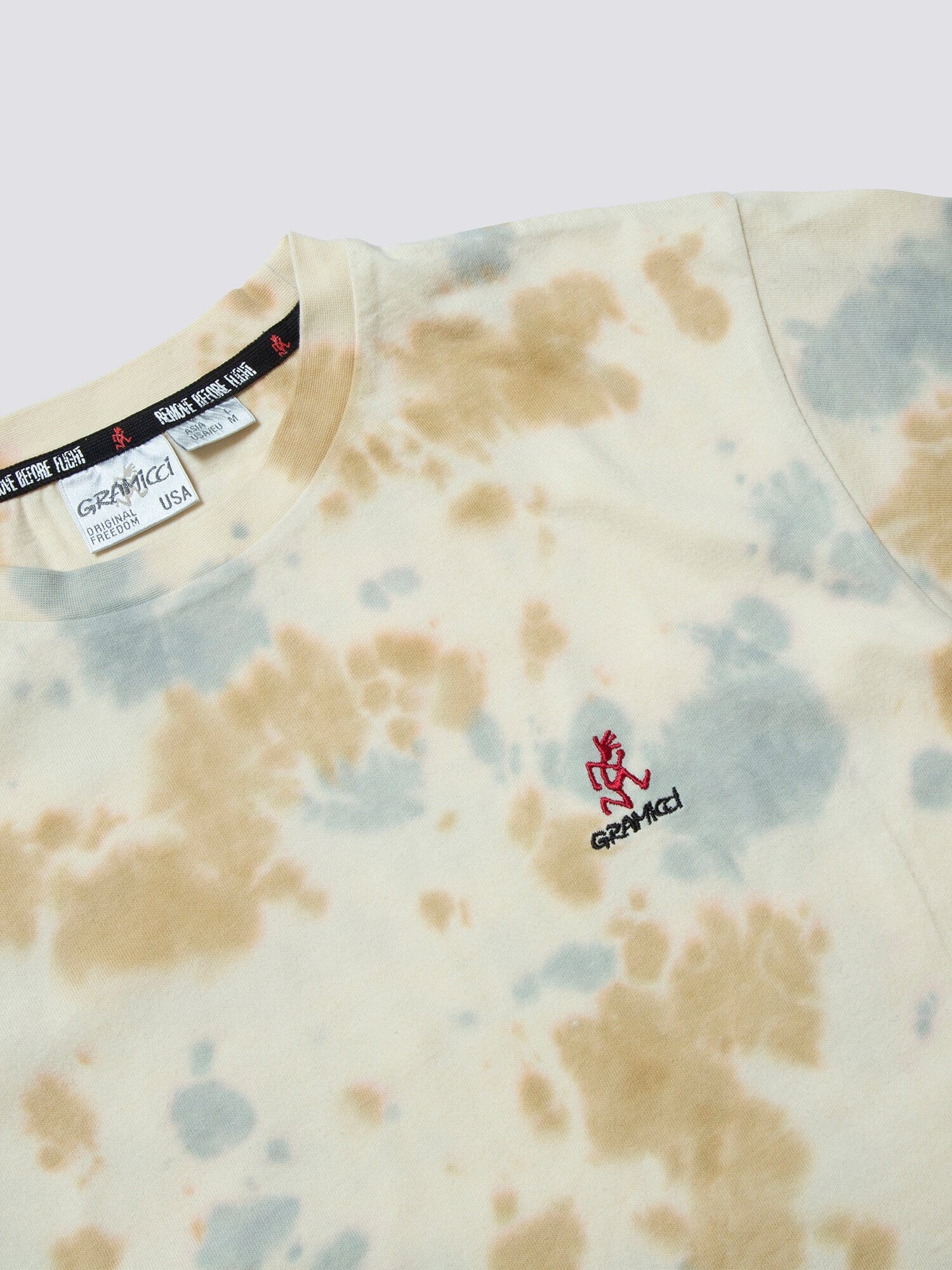 GRAMICCI X ALPHA COTTON CAMO TIE DYE TEE - Image 6