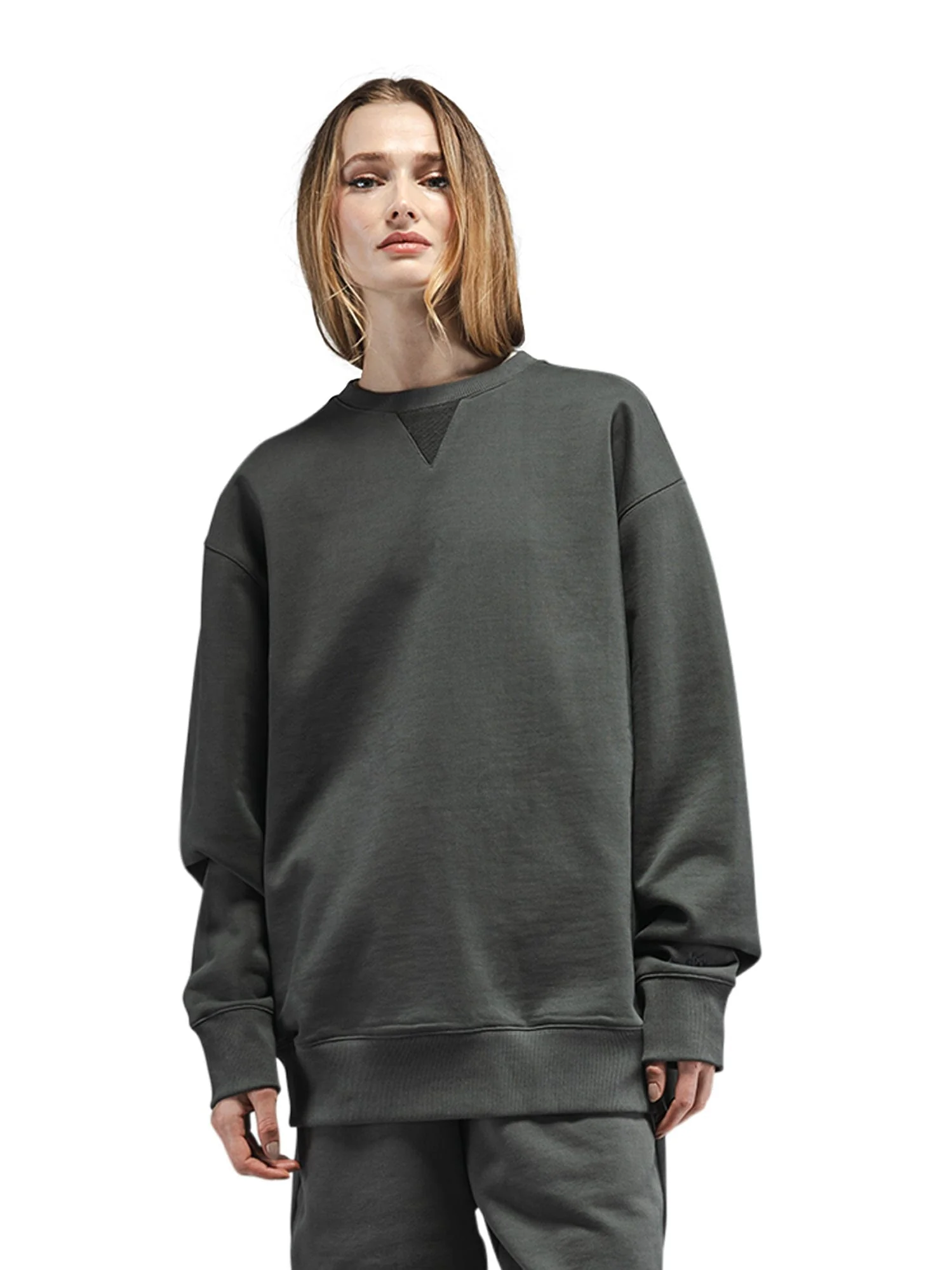 ESSENTIAL FRENCH TERRY CREWNECK GEN II (CHARCOAL) - Image 6