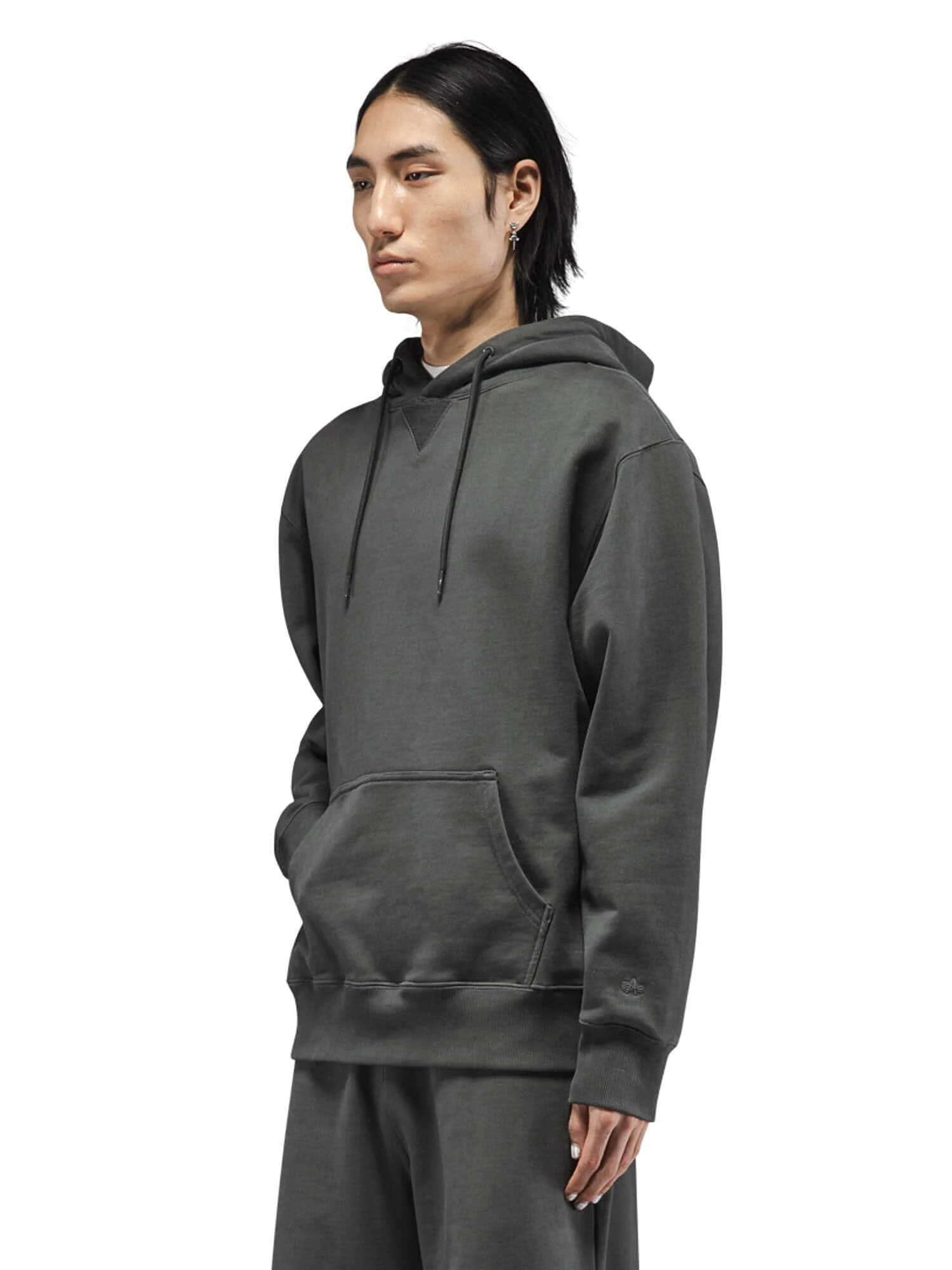 ESSENTIAL FRENCH TERRY HOODIE GEN II (CHARCOAL) - Image 5