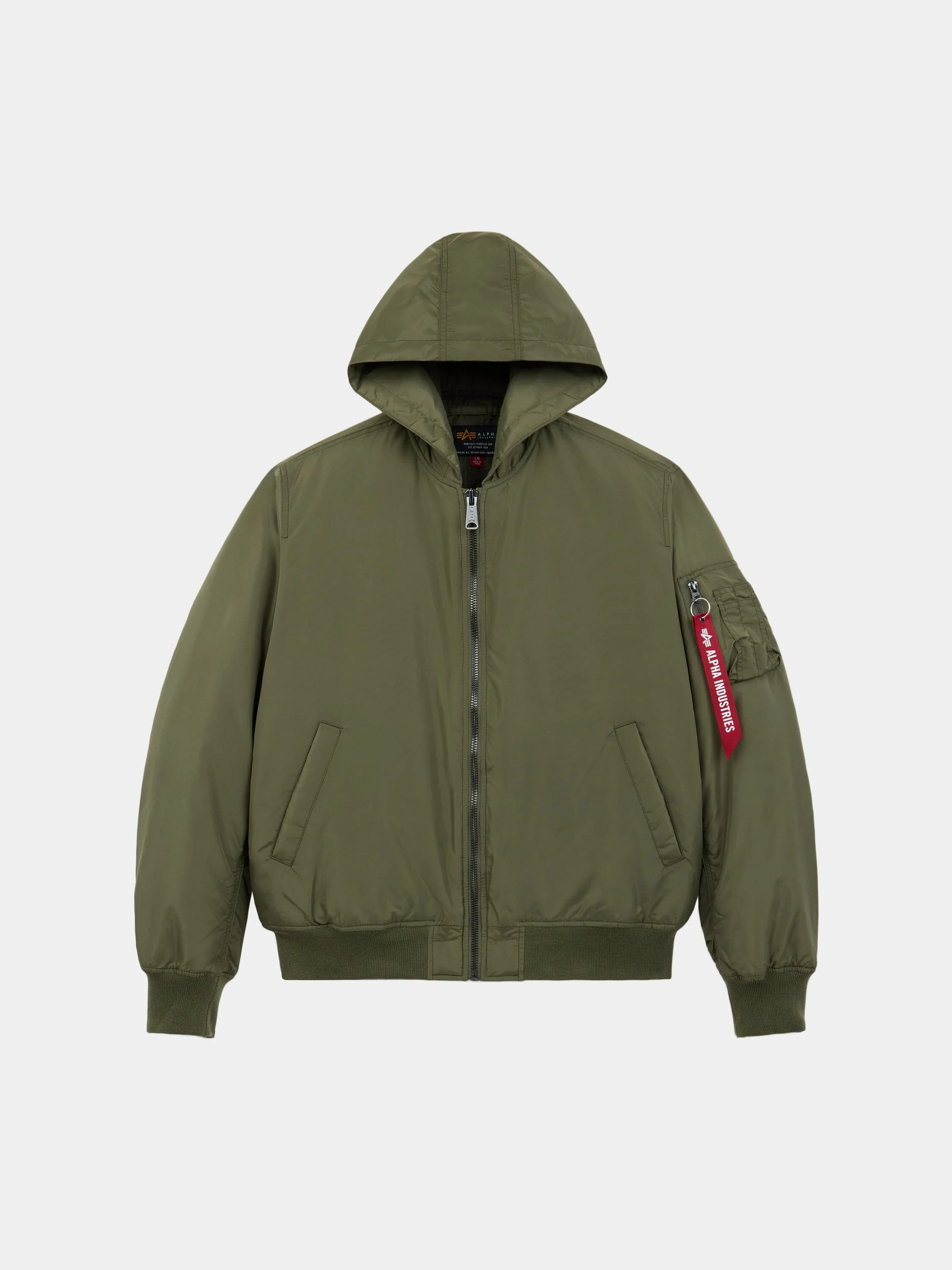 MA-1 HOODED OXFORD FLIGHT JACKET - Image 11