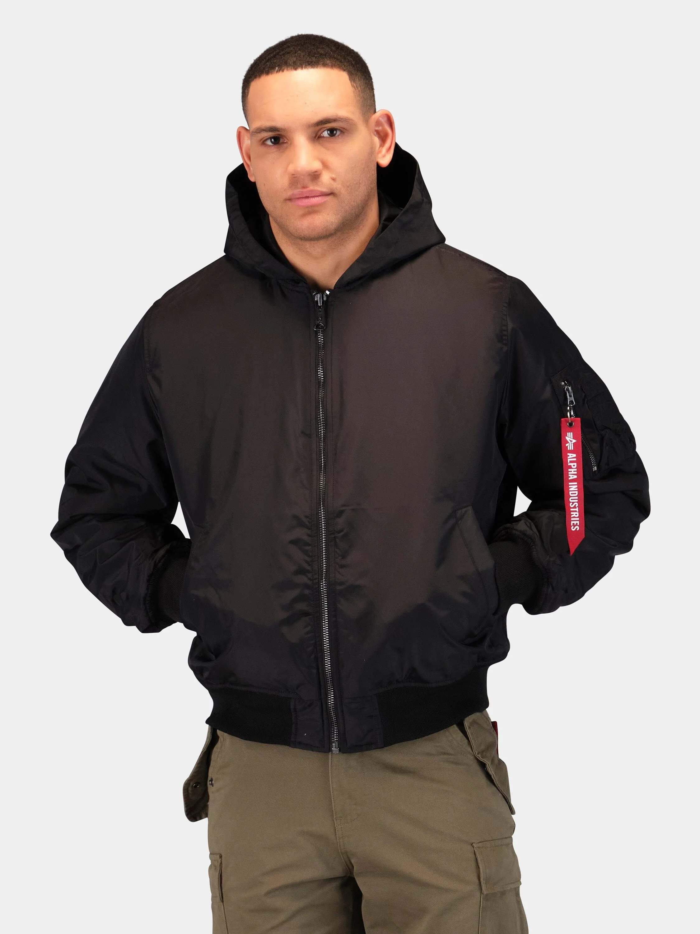 MA-1 HOODED OXFORD FLIGHT JACKET - Image 7