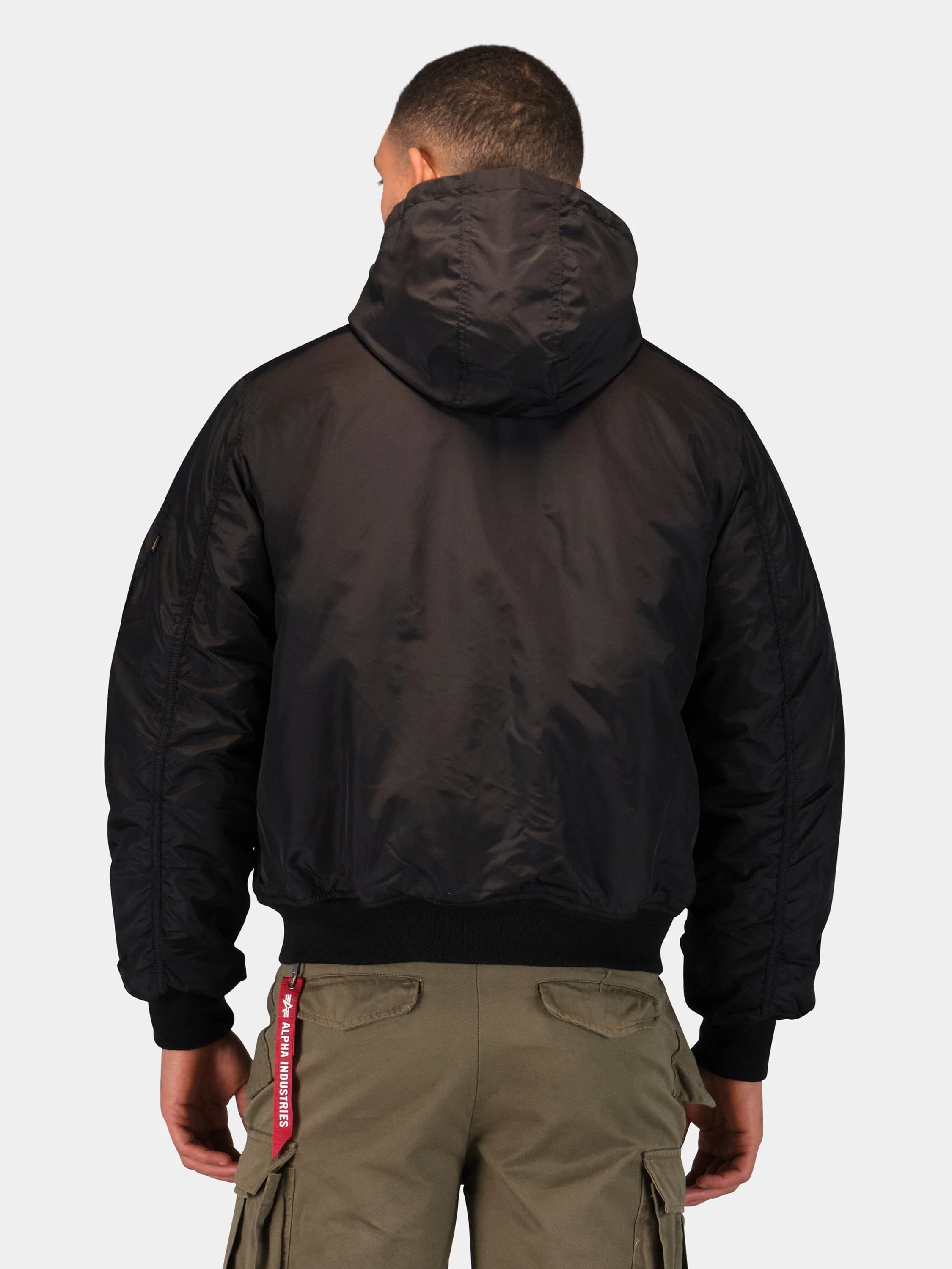MA-1 HOODED OXFORD FLIGHT JACKET - Image 8