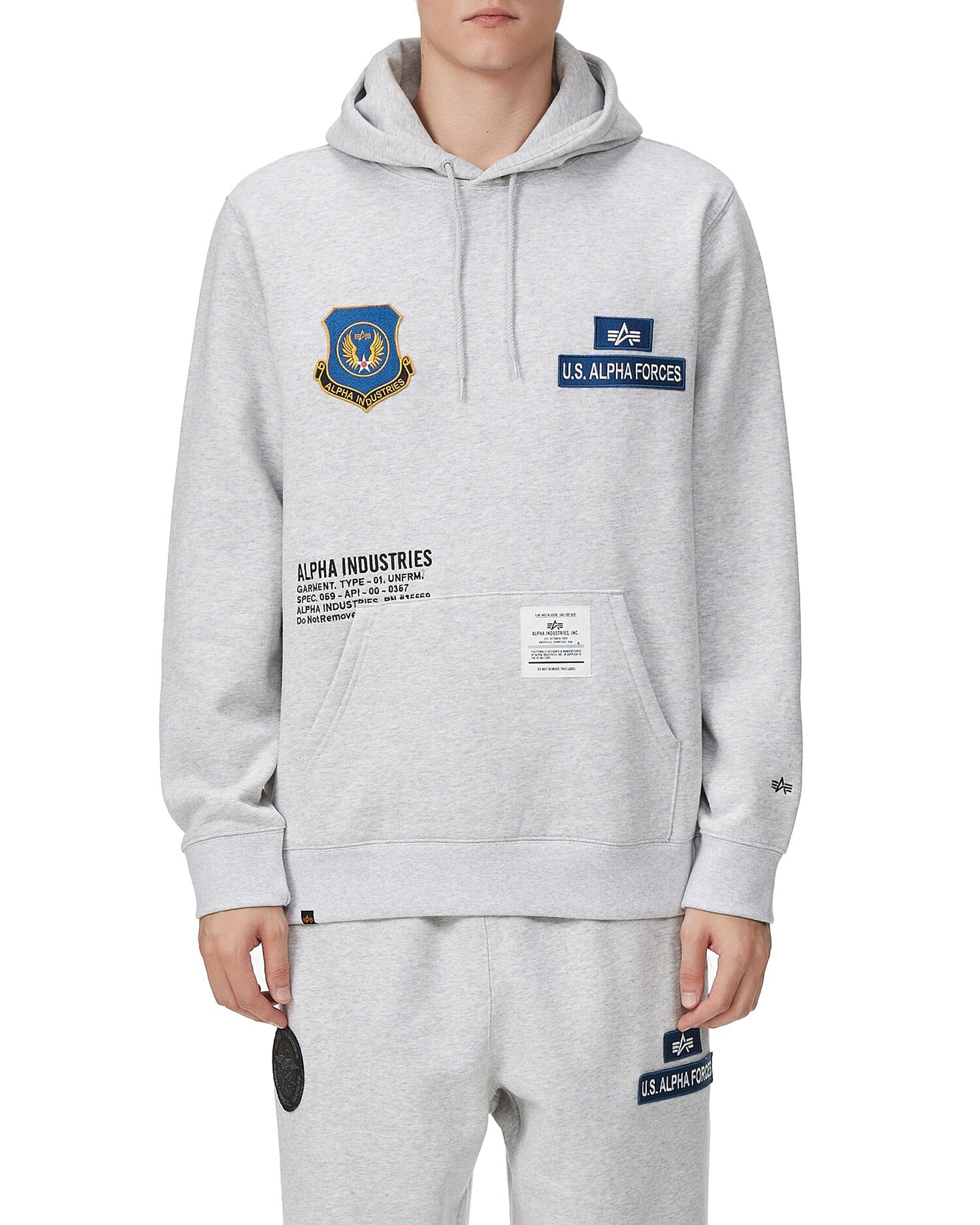 U.S. ALPHA FORCES BADGE HOODIE - Image 9