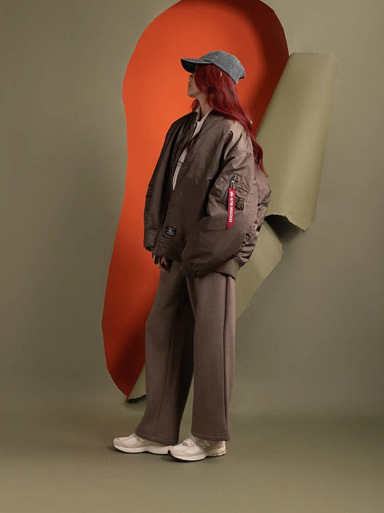 WOMEN'S OVERSIZED MA-1 MOD BOMBER JACKET - Image 8