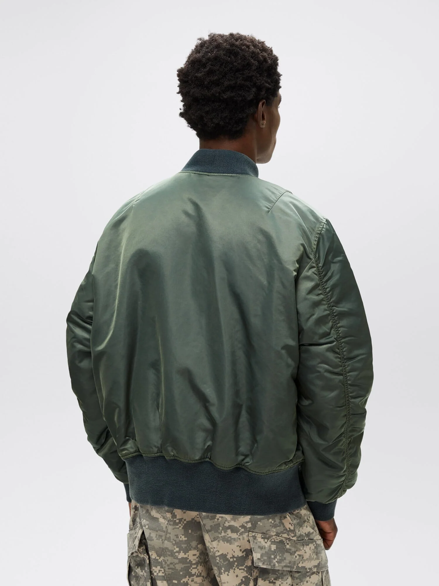 MA-1 BATTLEWASH BOMBER JACKET - Image 3
