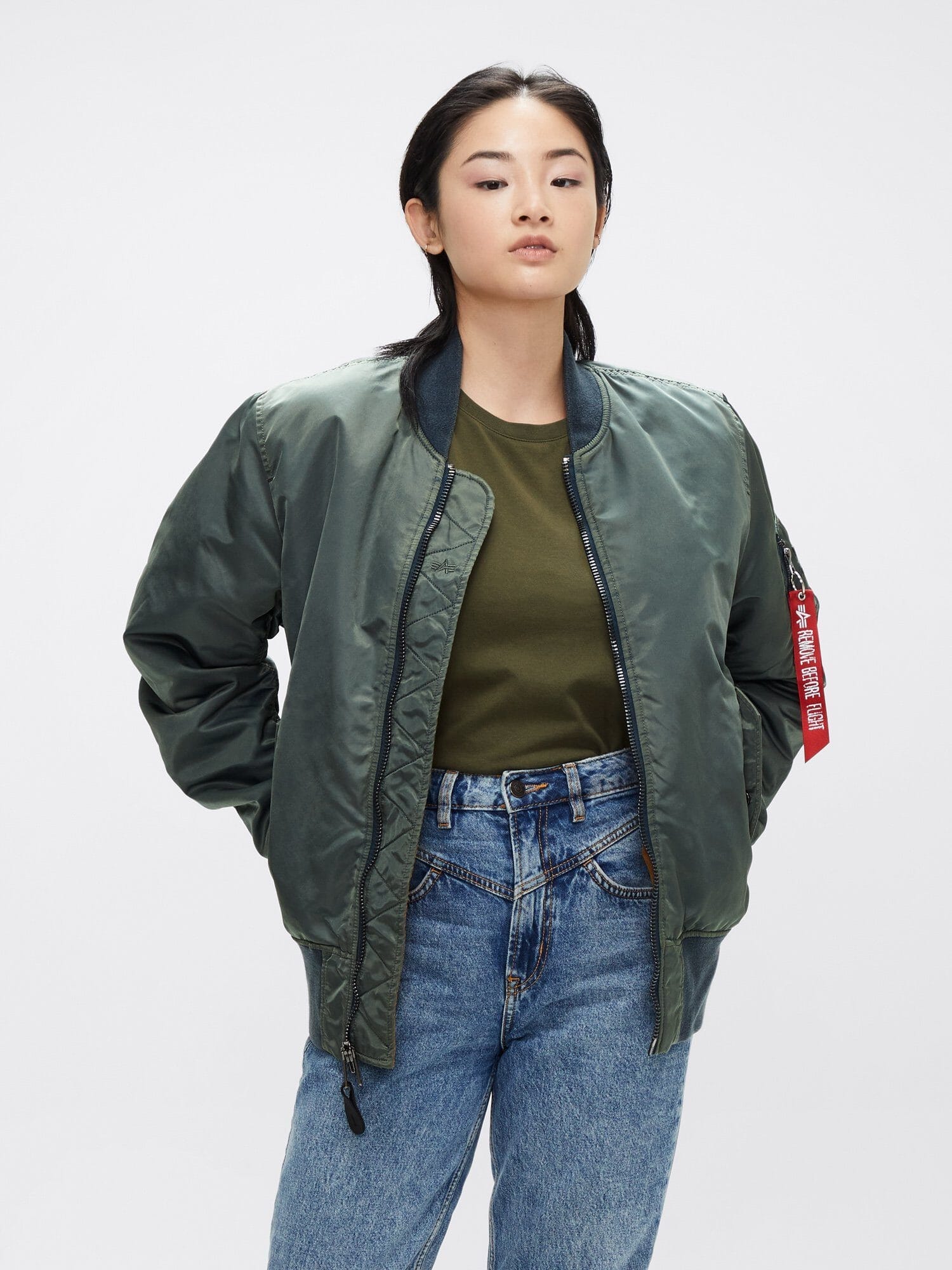 MA-1 BATTLEWASH BOMBER JACKET - Image 5