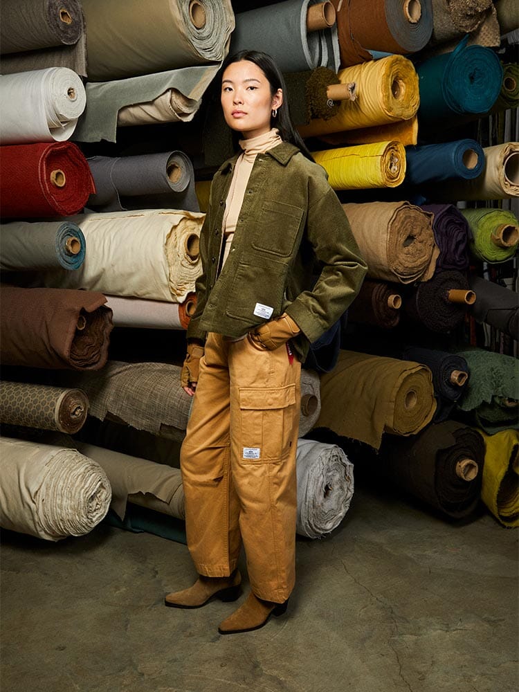 WOMEN'S CORDUROY CHORE COAT - Image 6