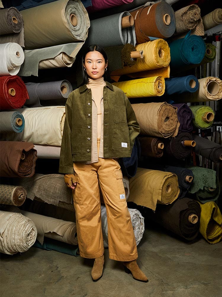 WOMEN'S CORDUROY CHORE COAT - Image 7