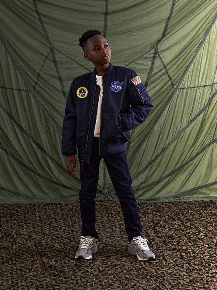 NASA MA-1 BOMBER JACKET YOUTH - Image 4