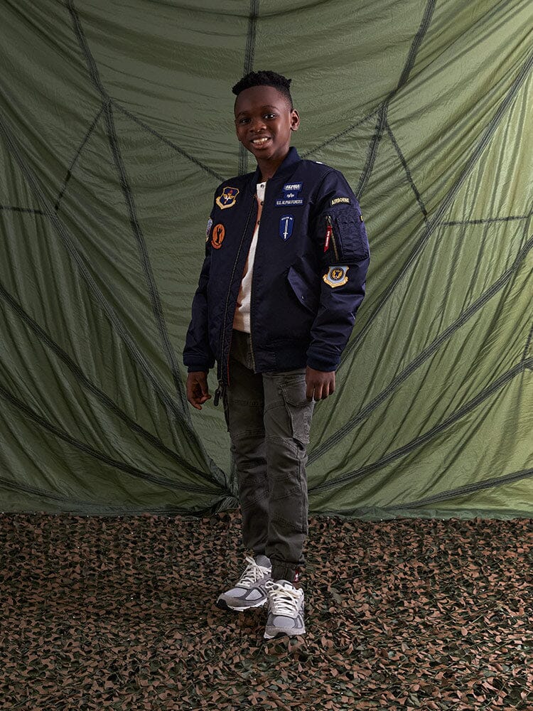 MA-1 SQUADRON BOMBER JACKET YOUTH - Image 14